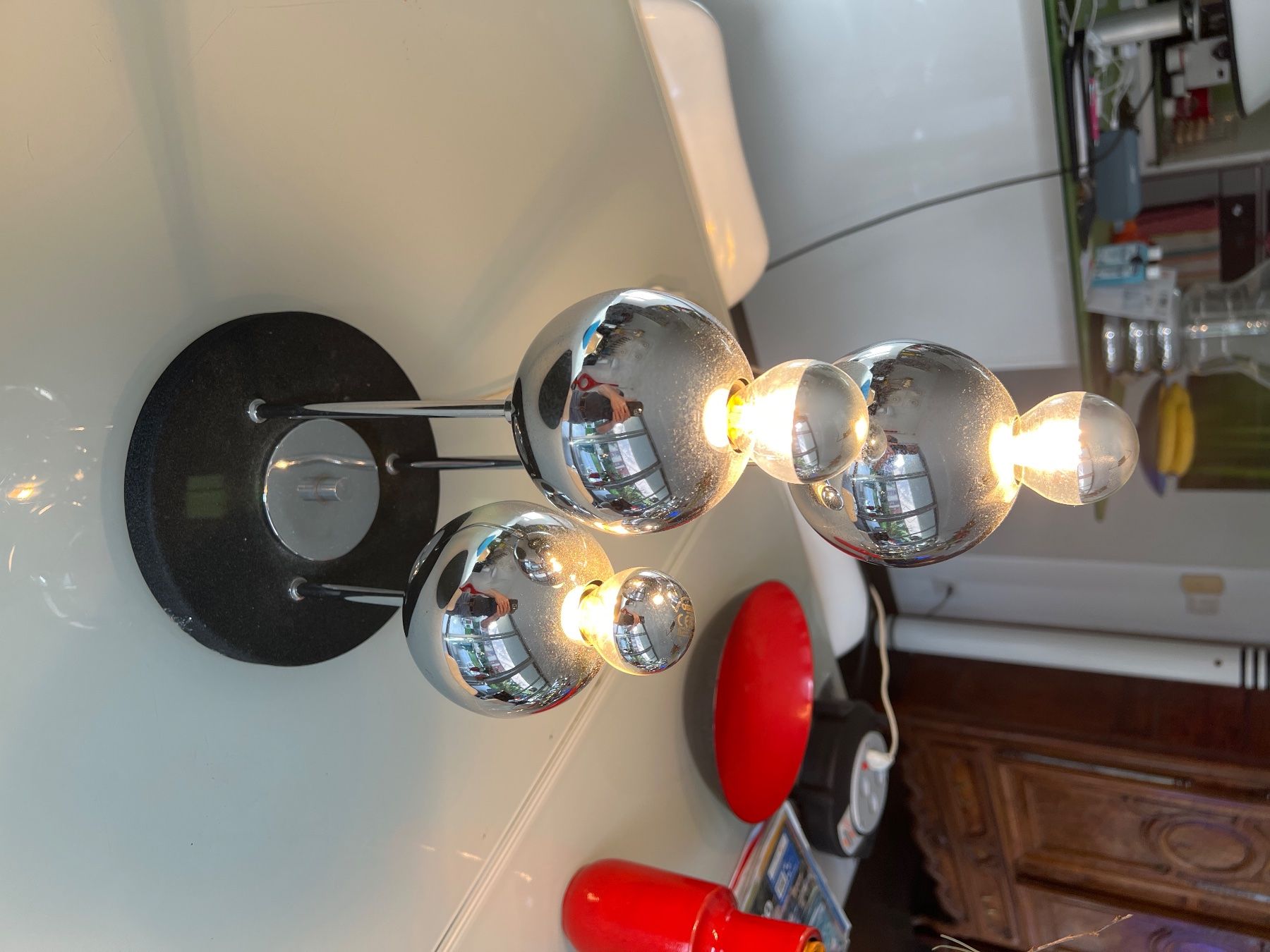 Lampen: Belle lampe années 70 Space age – Gebraucht aus La tour de peilz von Tecnop 3