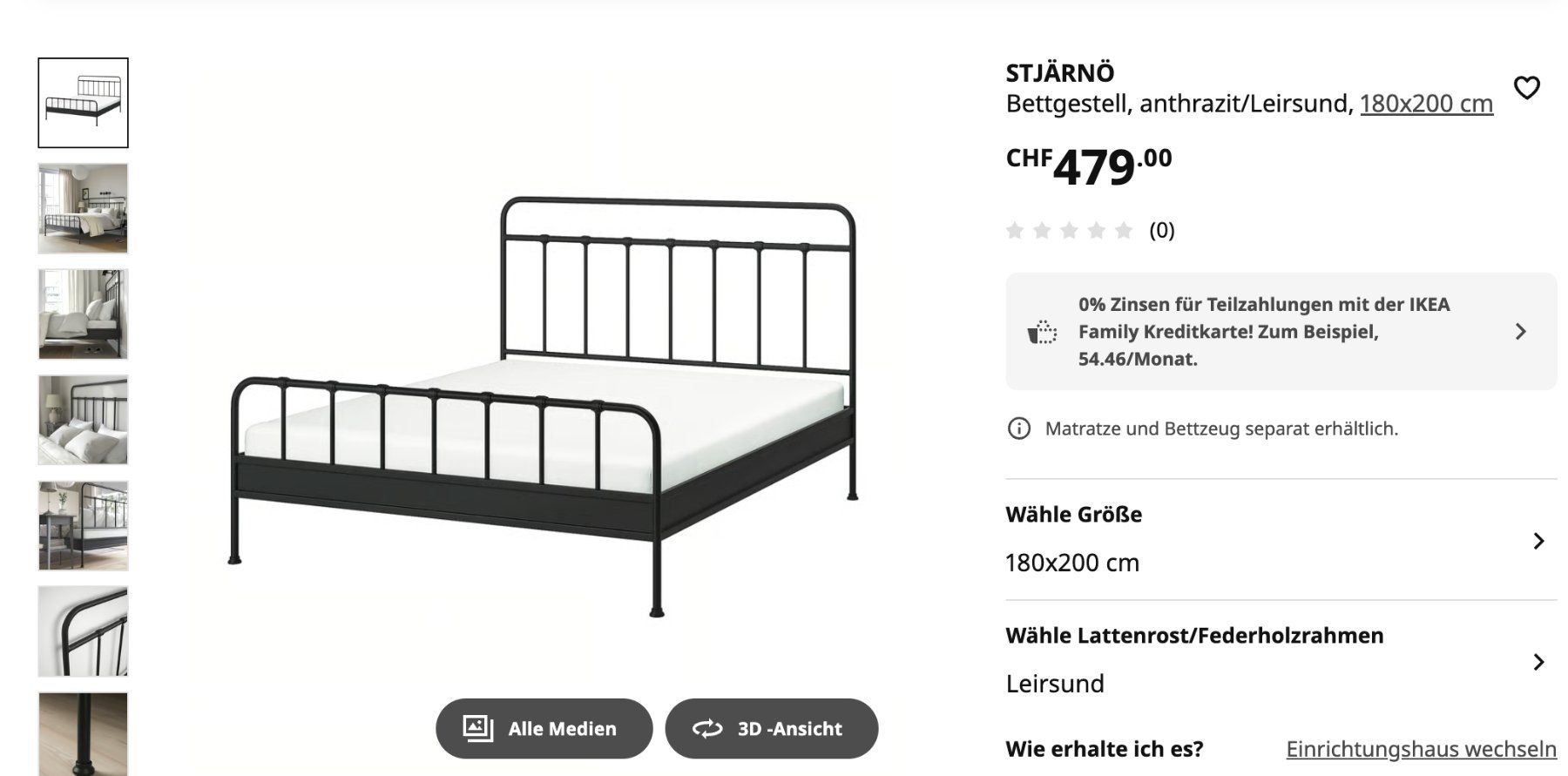Ikea Letti: Bettgestell im Industrial Stil – Usato da Cham venduto da isa_n69l 2