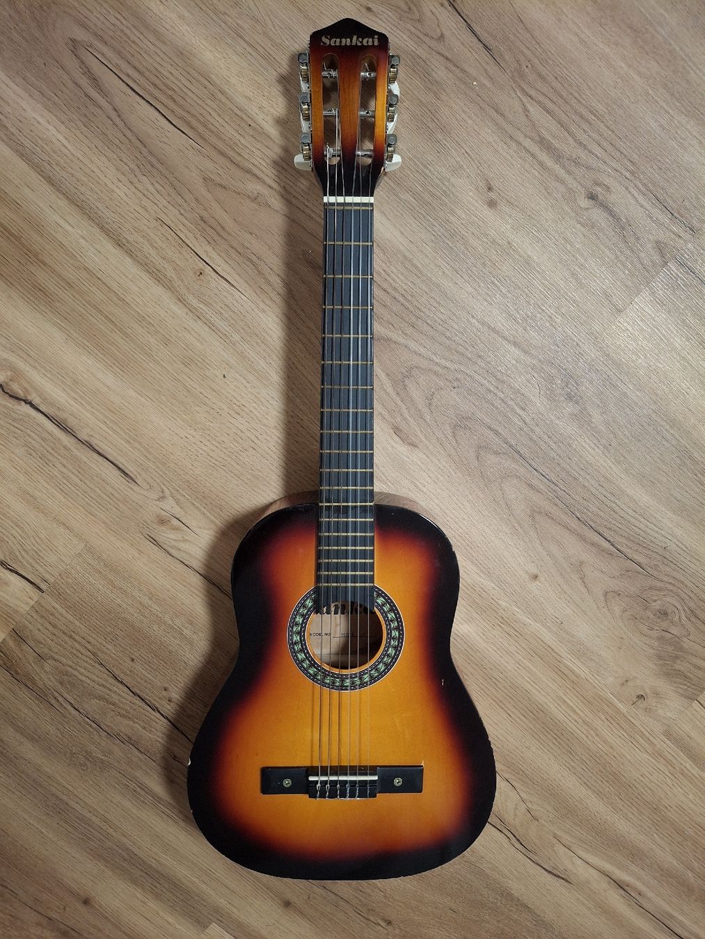 Strumenti musicali: Sankai Akustikgitarre mit Tasche  – Usato da Bäriswil BE venduto da vonys