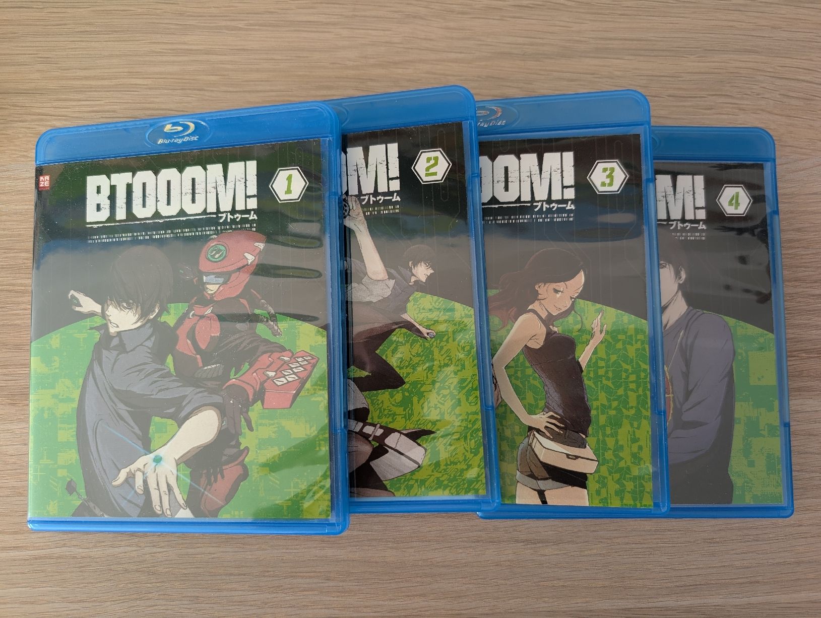 Alle DVDs: Btooom! 1. Staffel Anime Bluray – Gebraucht aus Oberengstringen von Marco8952 2