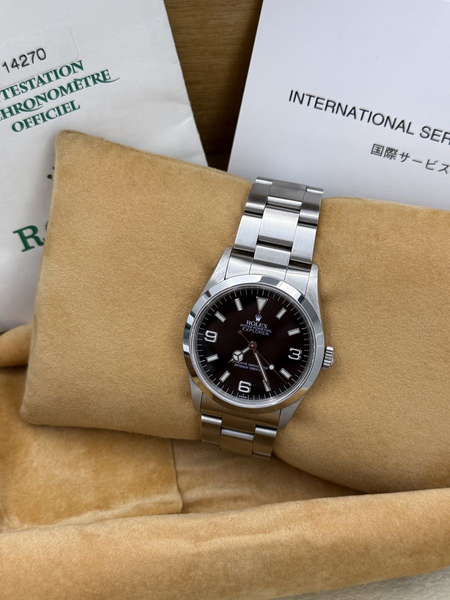 Rolex Orologi: Rolex Explorer 14270 - Full Set - Serviced – Usato da Zürich venduto da watchdealer-24 2