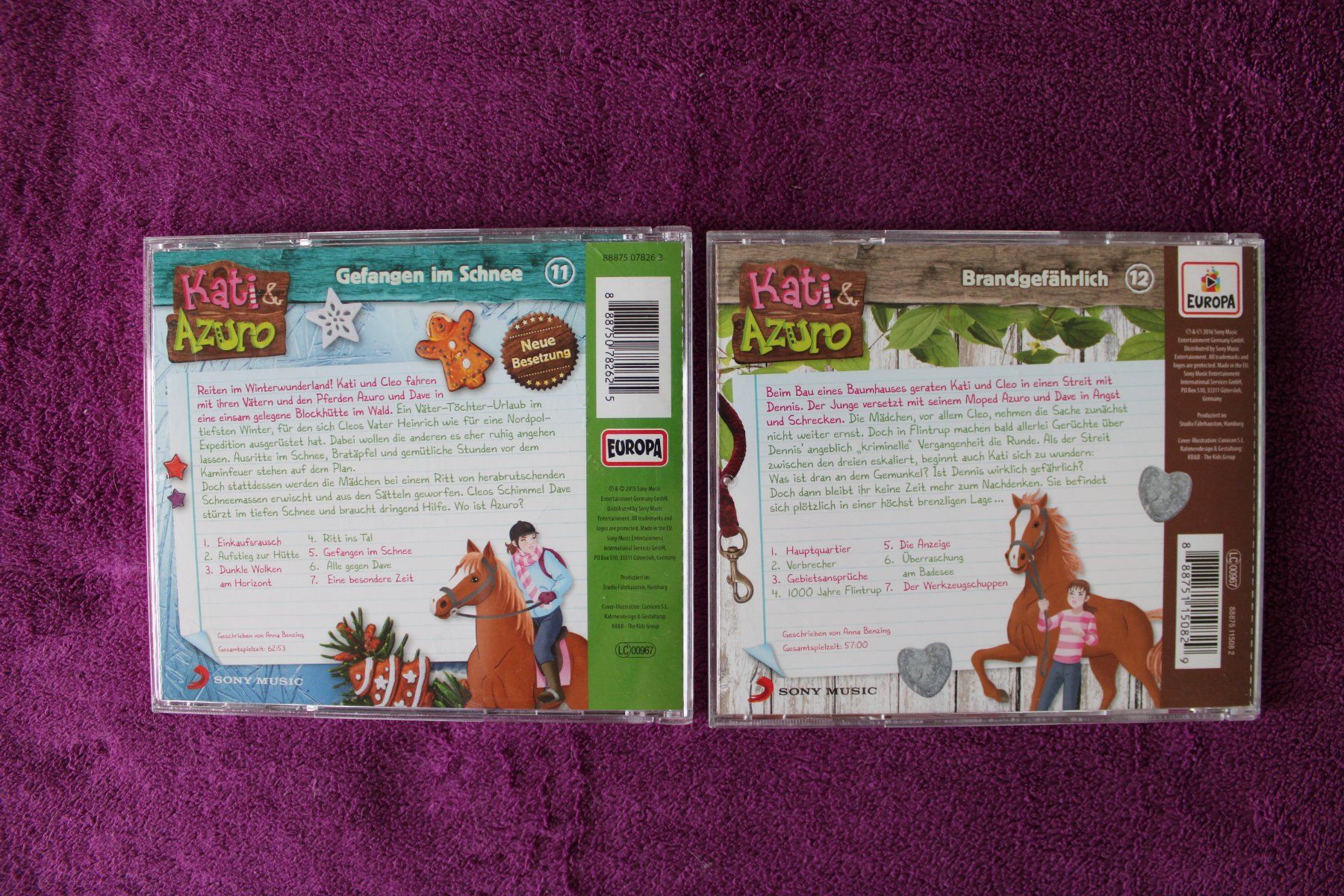 CD: 8 - Kati & Azuro - Hörspiel - CD´s – Usato da Müllheim Dorf venduto da Seeeule01 2