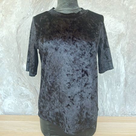 Top en velours froissé Up 2 Fashion