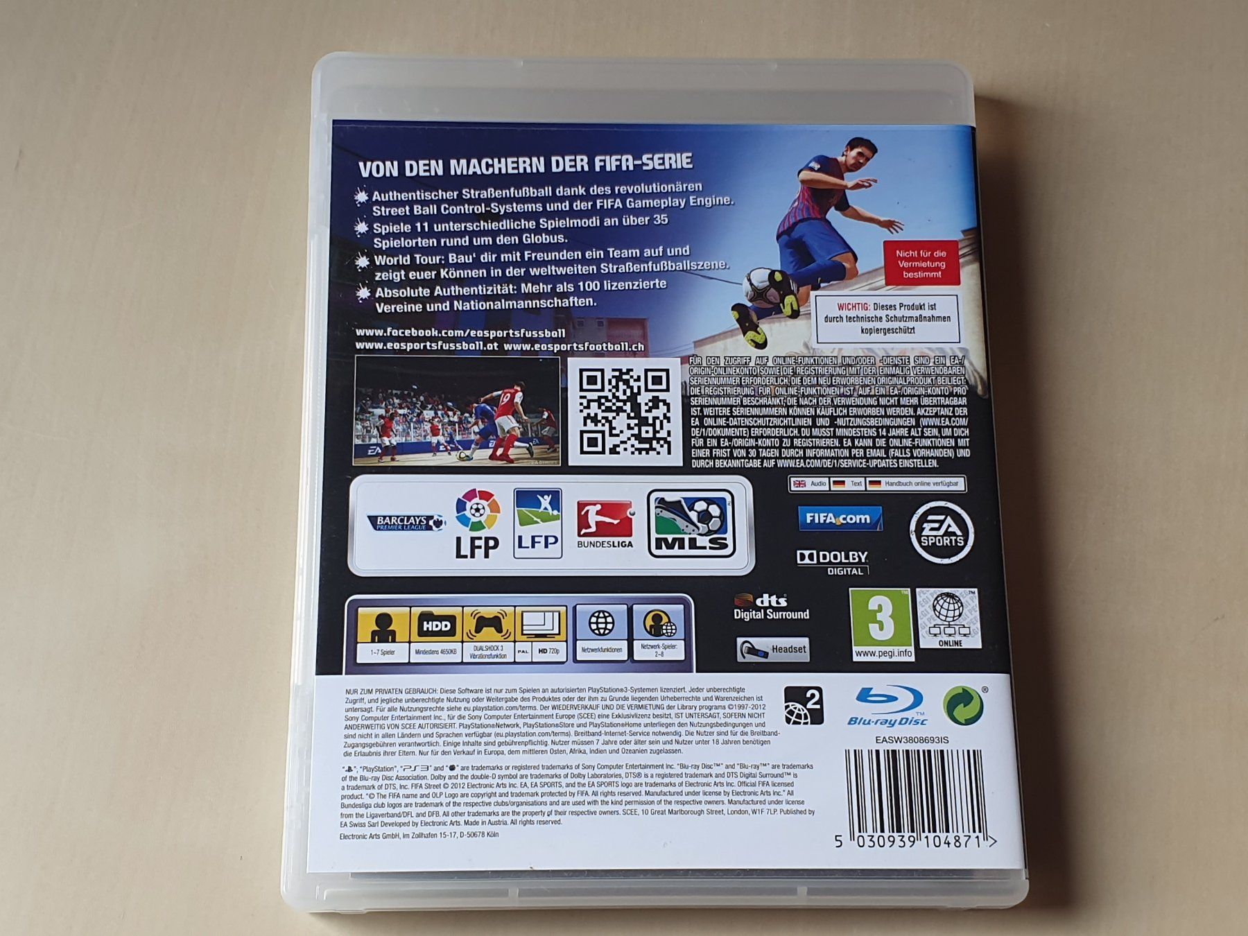 Sony Jeux: FIFA Street – D'occasion à Stansstad par collectorsshop 1