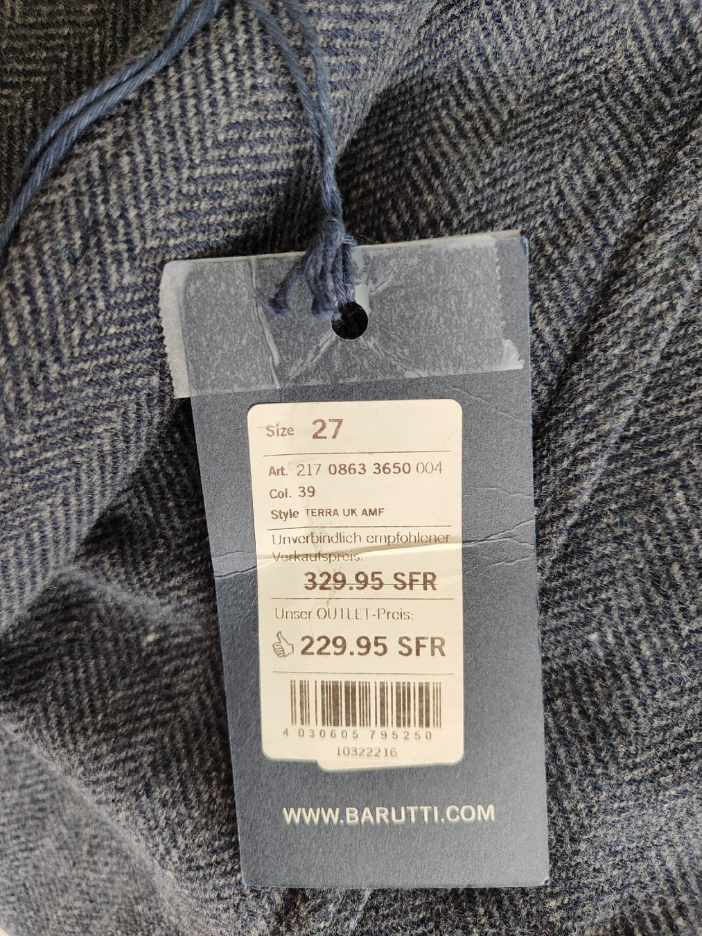 Giacche: herren blazer gr 27 – Nuovo e nell'imballaggio originale da Langnau am Albis venduto da Judithsebi 1