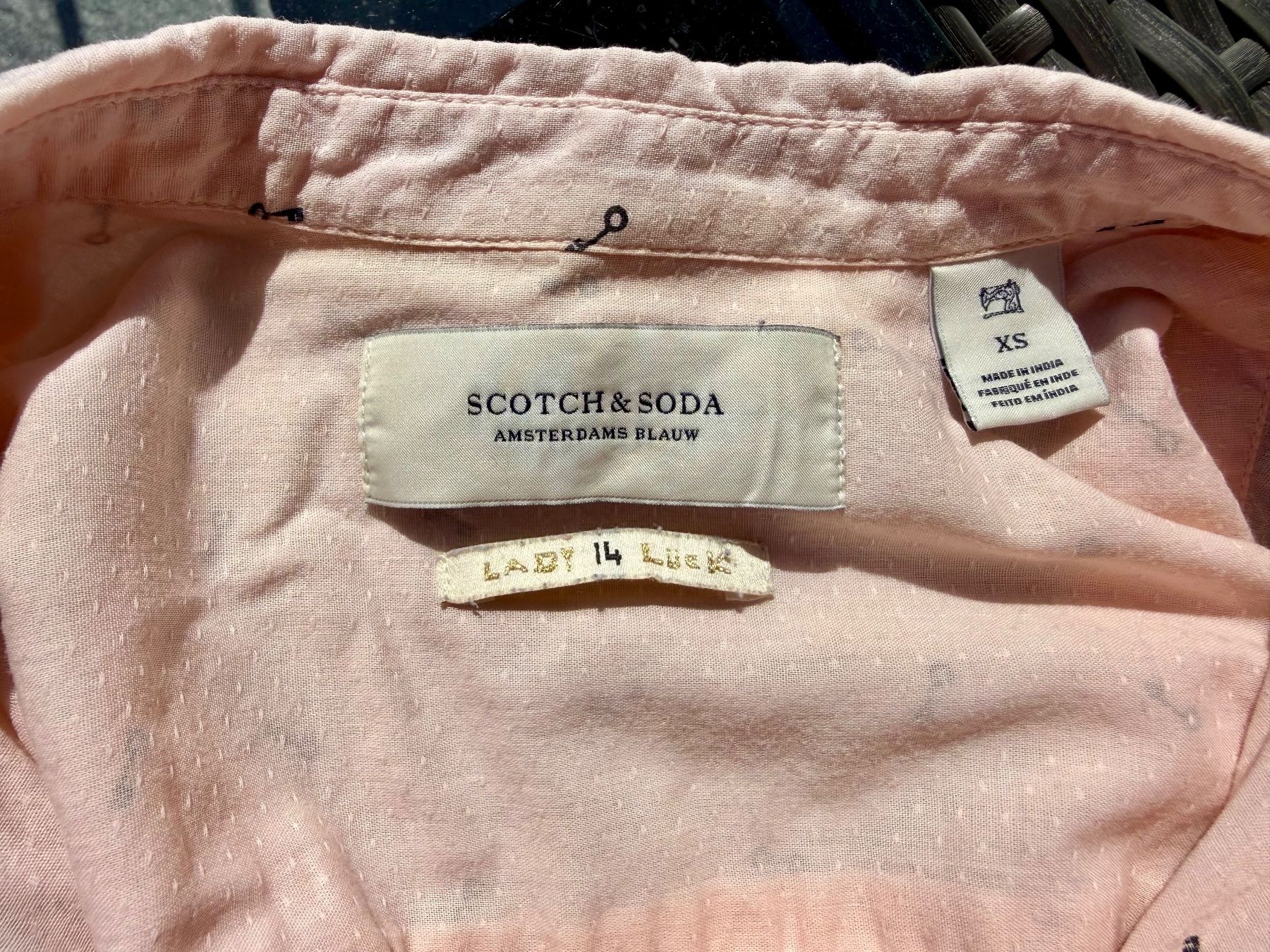 Maison Scotch Camicette: Scotch & Soda Blue rosa XS/164 – Usato da Allschwil venduto da Artur15 4