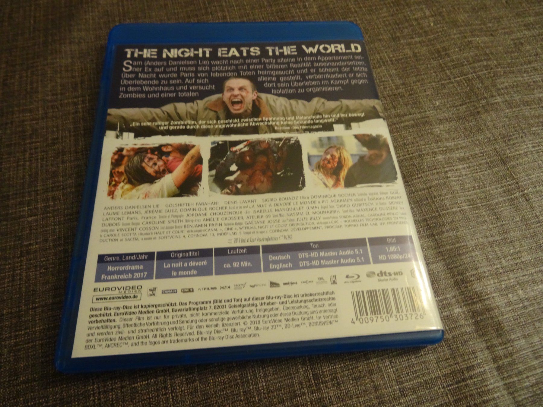 Tous les DVDs: The Night Eats The World Blu-ray – D'occasion à Olten par Disc-Verkauf 2