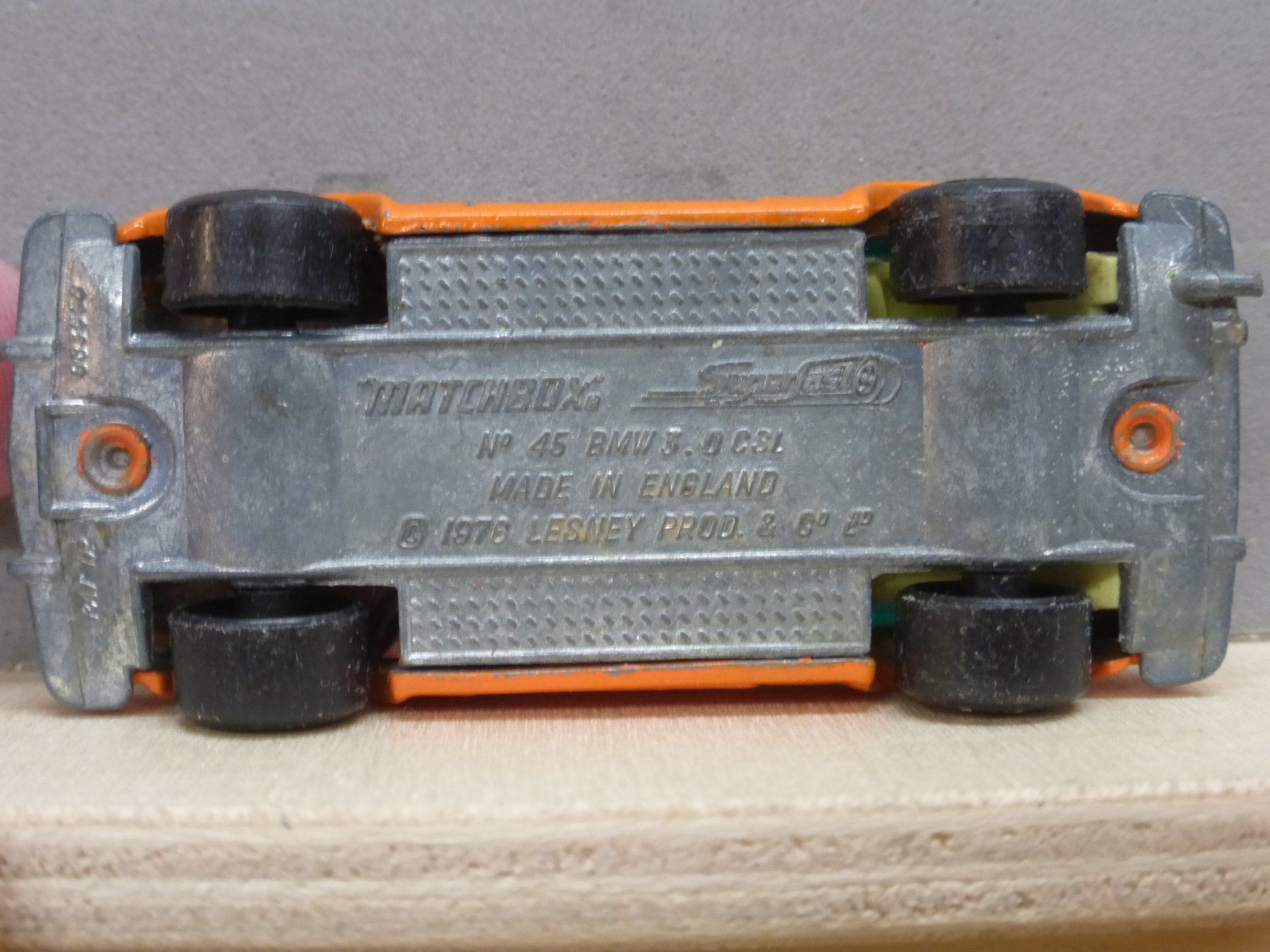 Matchbox Modellini d'auto: Matchbox BMW 3.0 CSL orange Modellauto gebraucht – Usato da Gempen venduto da Smokie72 2