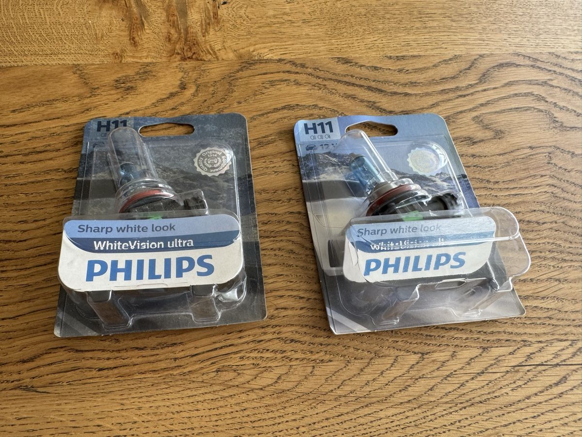Philips Tutti pezzi di ricambio auto: 2er Set Philips H11 White Vision Ultra Autolampen – Nuovo e nell'imballaggio originale da Balsthal venduto da Narulya