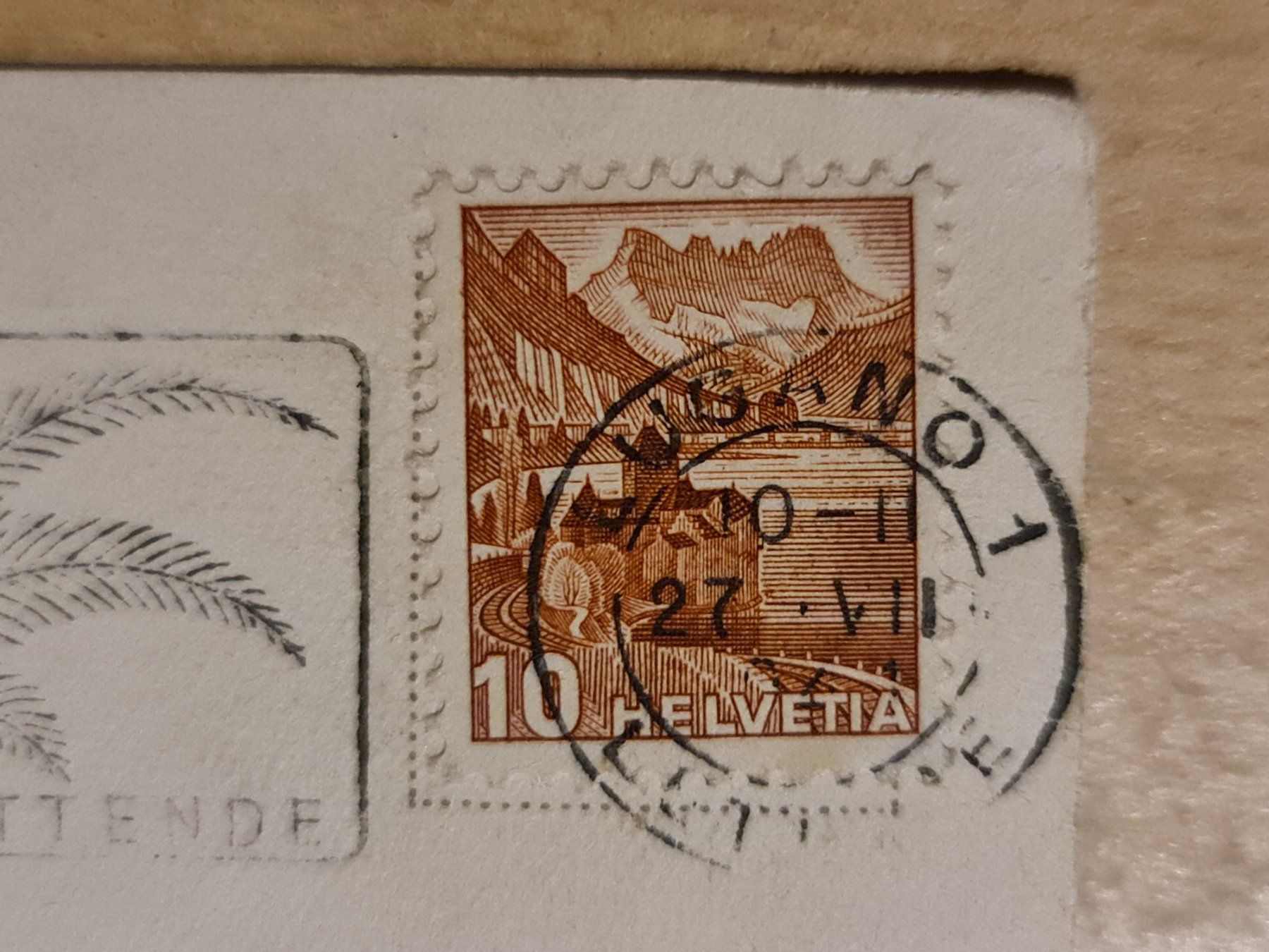 Cartoline postali: Ansichtskarte Luganersee Gandria – Usato da Dintikon venduto da Vexi 2