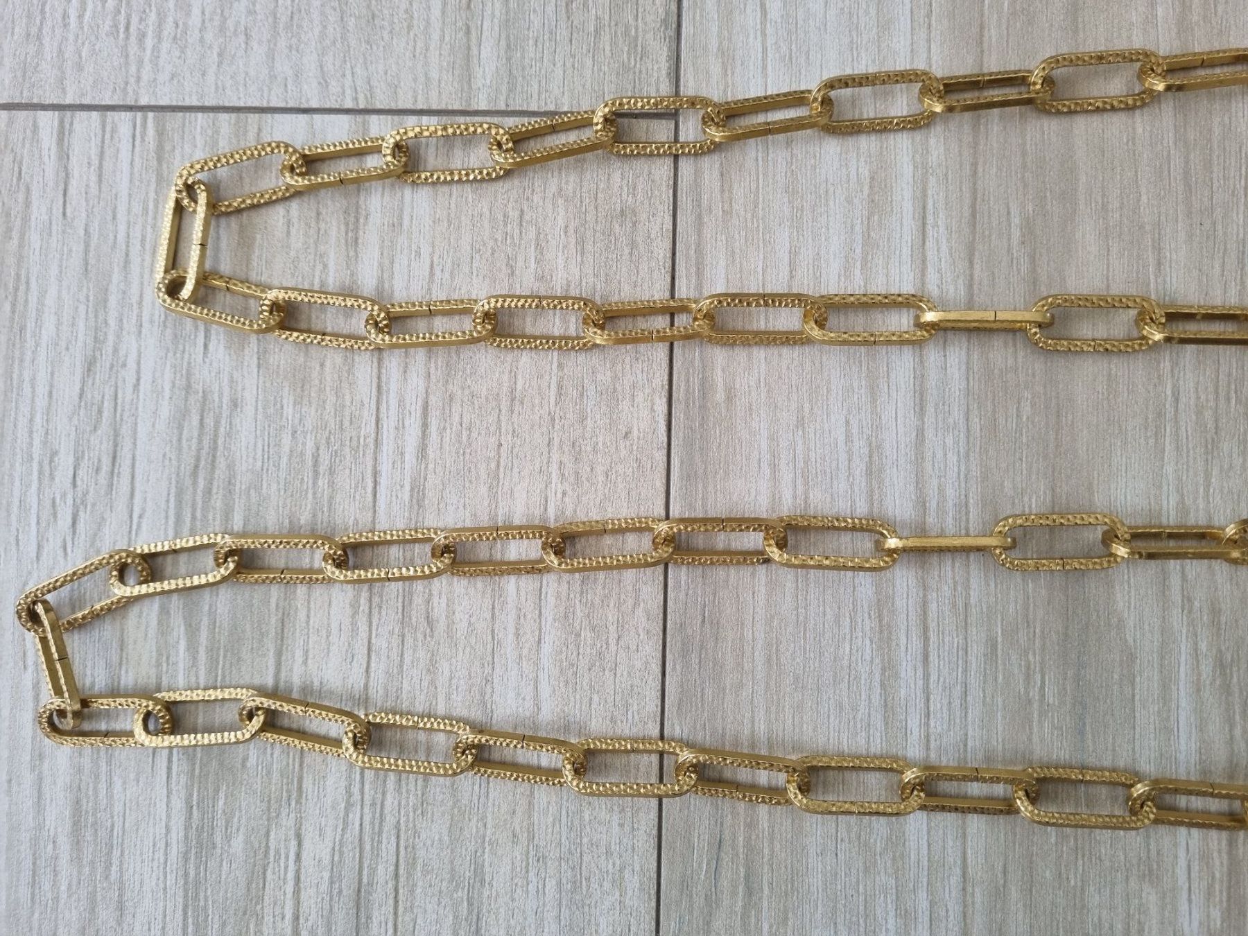 Catenine: Lange robuste Goldkette für Deko oder DIY – Nuovo (secondo la descrizione) da Nottwil venduto da Janny77 1