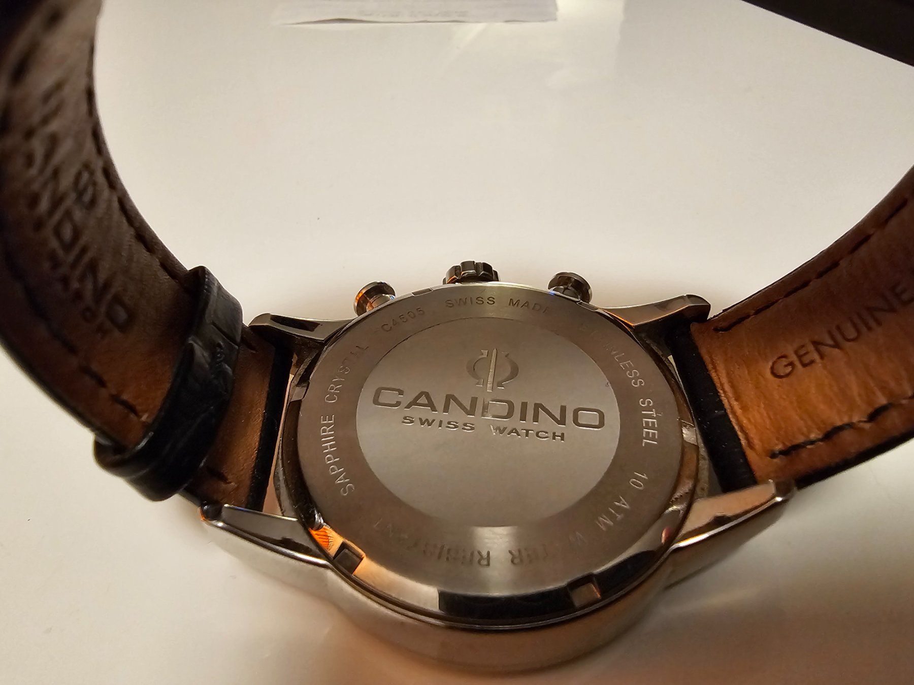Orologi: GANDINO CHRONOGRAPH SAPHIRE 43mm – Usato da Winterthur venduto da Navitimer 3