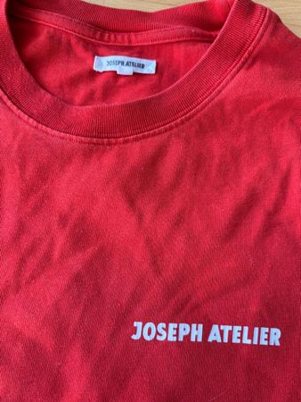 T-Shirt Joseph Atelier rot Grösse S
