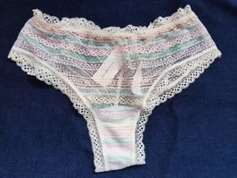 New Intimissimi rainbow lace thong slip M