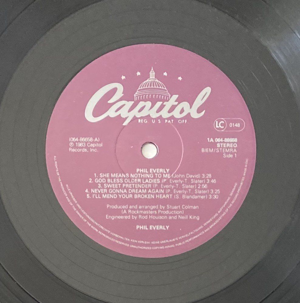 Dischi in vinile: Phil Everly – Usato da Flums venduto da Empe1 2