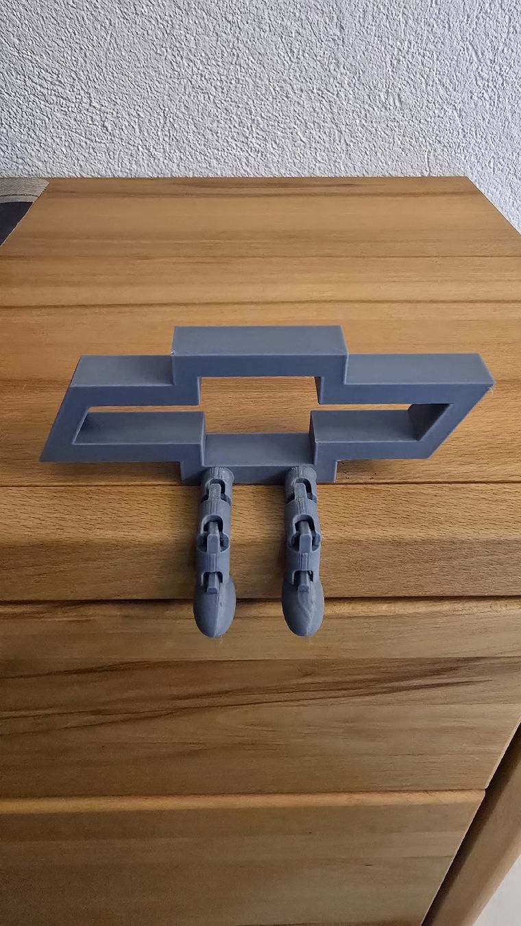 Tutte le decorazioni: Chevrolet Logo mit Beinen Grau – Nuovo (secondo la descrizione) da Winznau venduto da johny_wayne 1