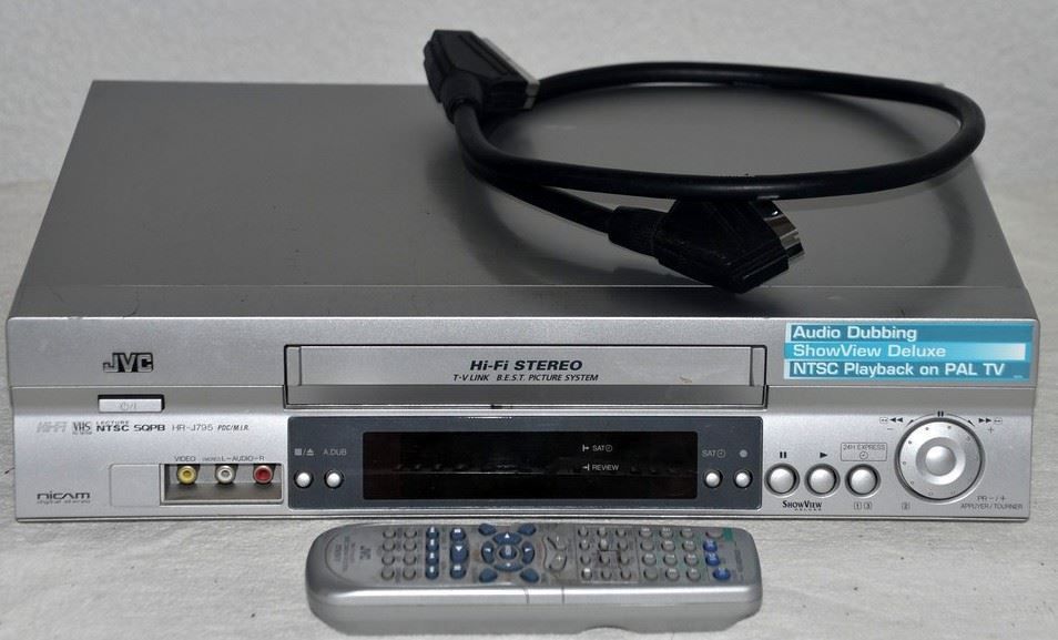 MAGNÉTOSCOPE LECTEUR VHS " JVC HR-J636 MS " Hifi-Stéréo EUR 24,50 - FR