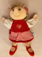 Sterntaler Handpuppe Gretel Puppe rot weiss