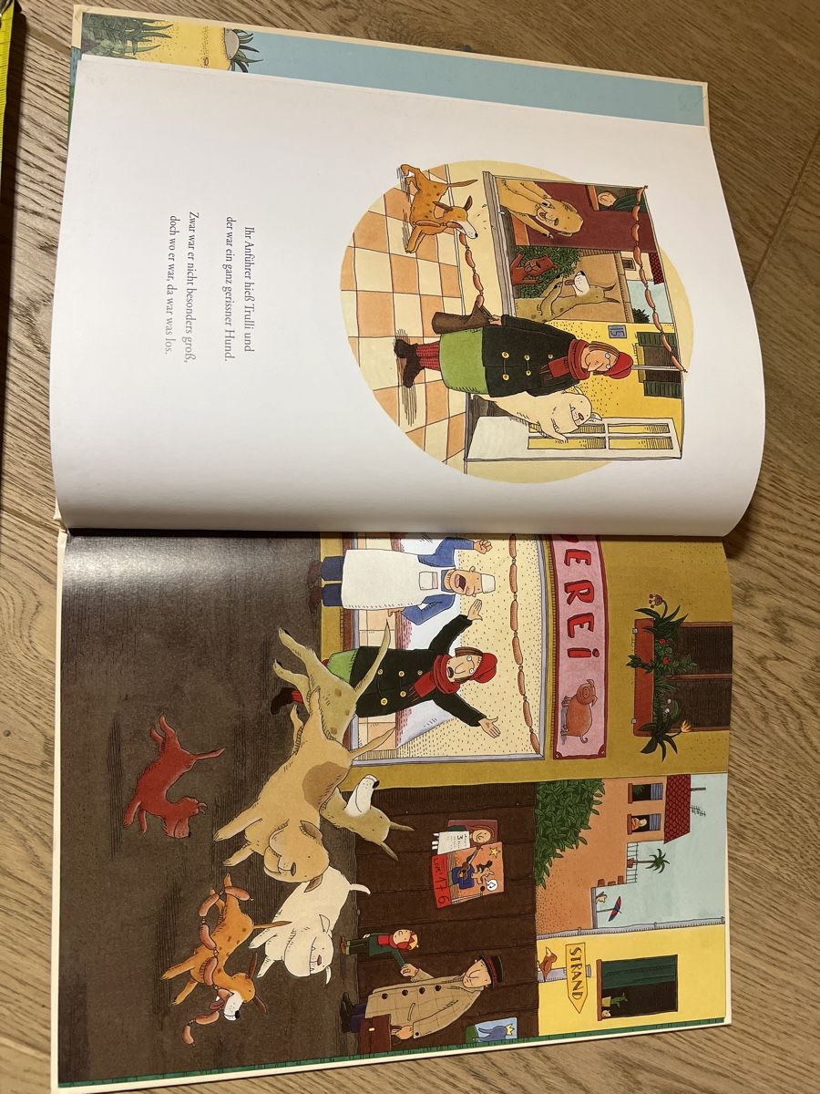 Libri: Bilderbuch "Die Reise nach Amerika" Kinder – Usato da Oensingen venduto da katepe 2