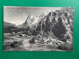 Mürren mit Eiger und Mönch