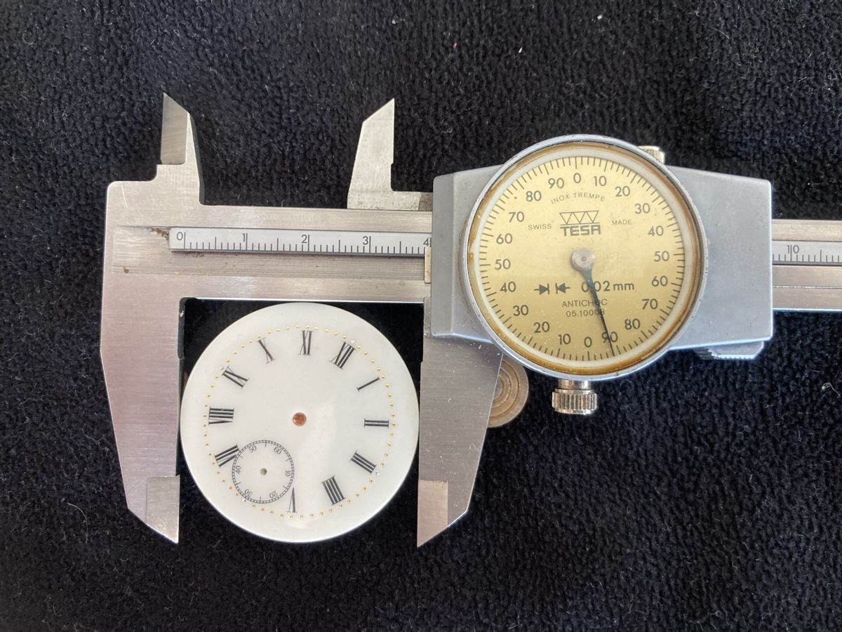 Uhren: Taschenuhr Zifferblatt – Neu (gemäss Beschreibung) aus Schalunen von Terje1814 2