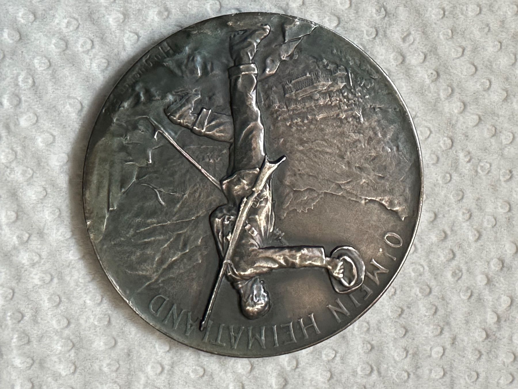 Medaglie: Schützenmedaille 1899 Engelberg – Usato da Kandergrund venduto da honey-art_and_more 2