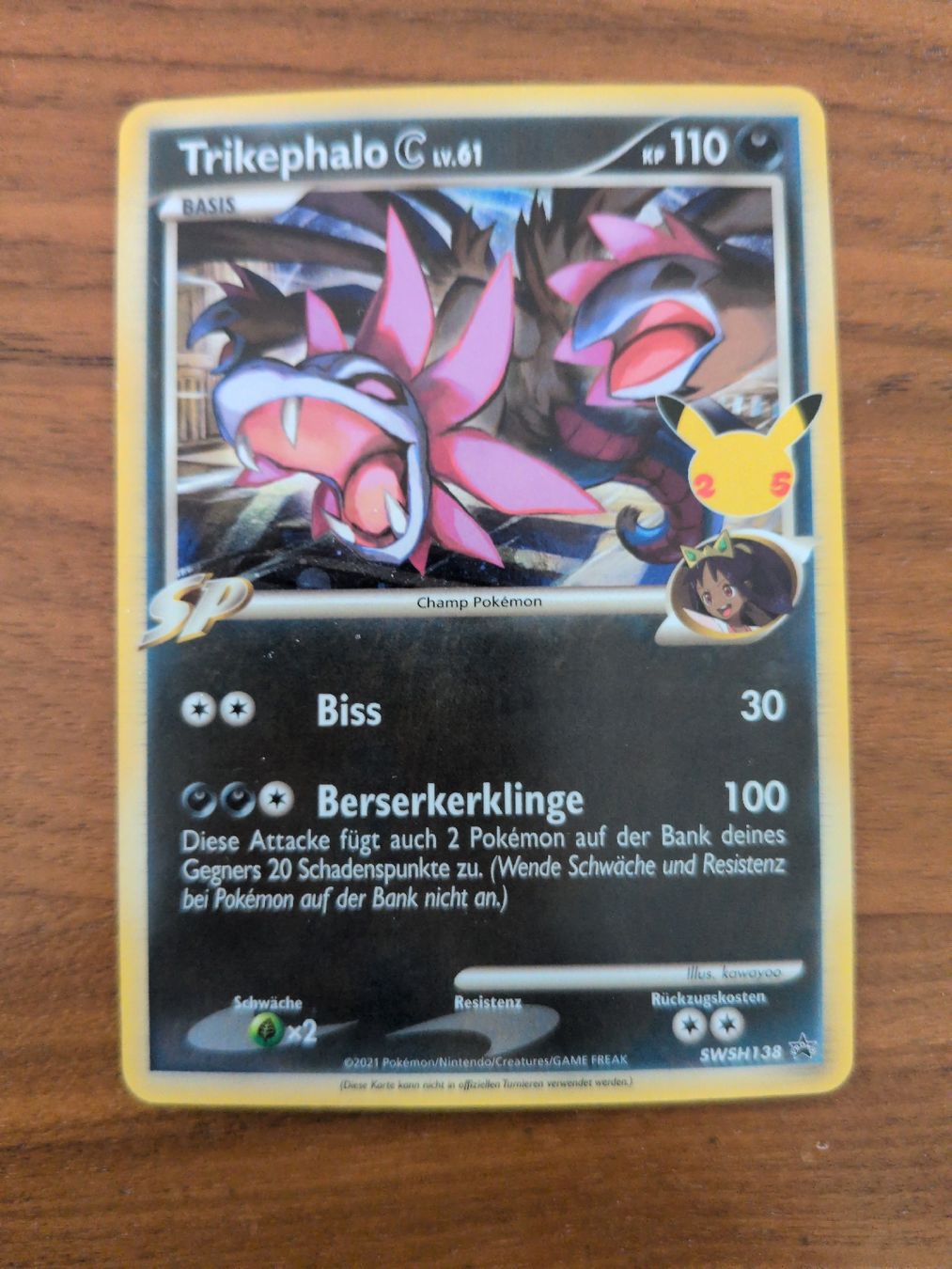 Pokémon Carte collezionabili: Seltenes Pokémon Trikephalo – Usato da Flawil venduto da Salmantino