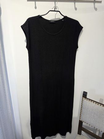 Rippstrickkleid Opus schwarz Groesse 36 neuwertig