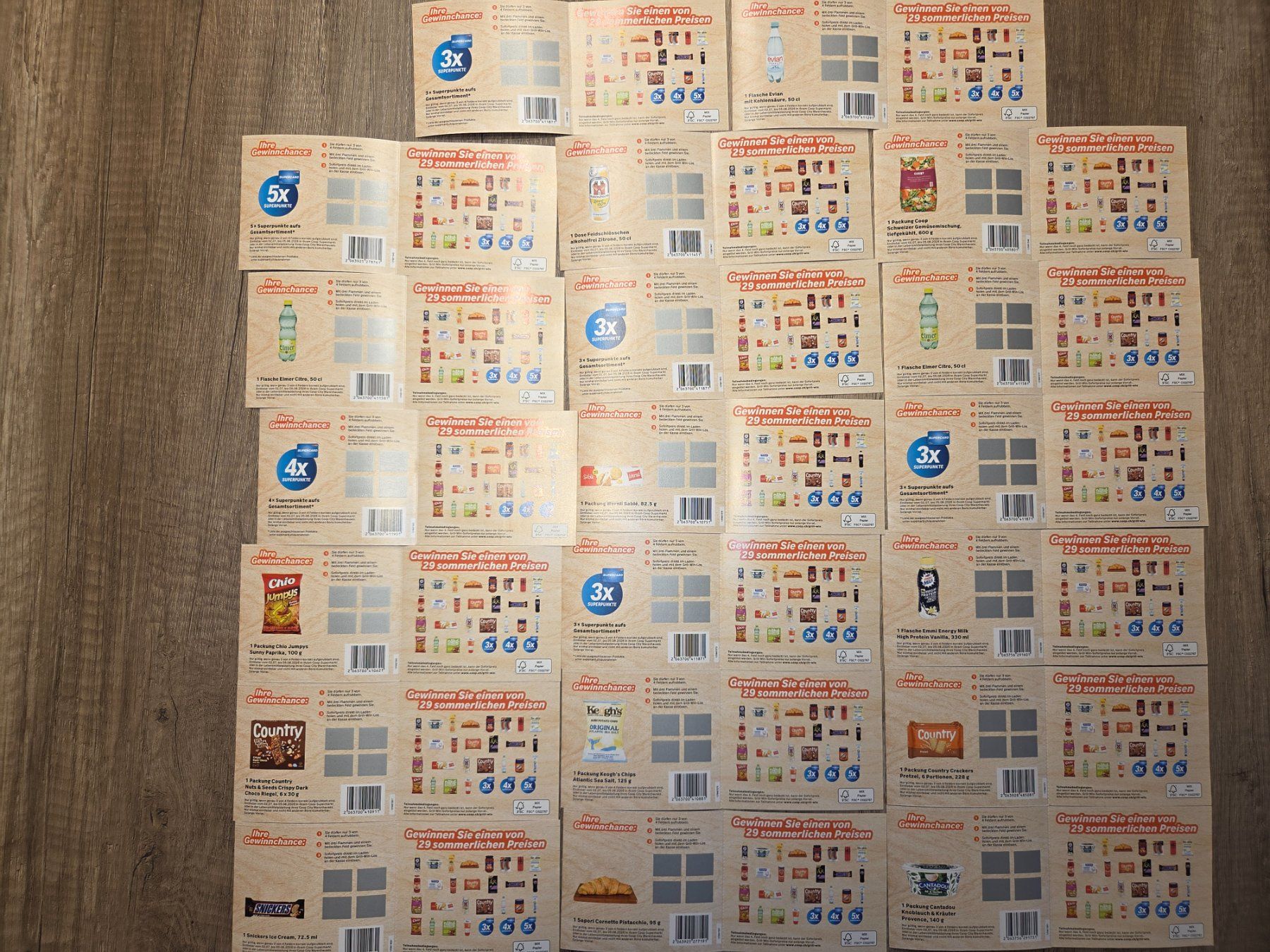 Coop Raccolte di bollini & punti: 20 Coop Grill-Win Lose – Nuovo e nell'imballaggio originale da Uster venduto da ID_Verlag 1