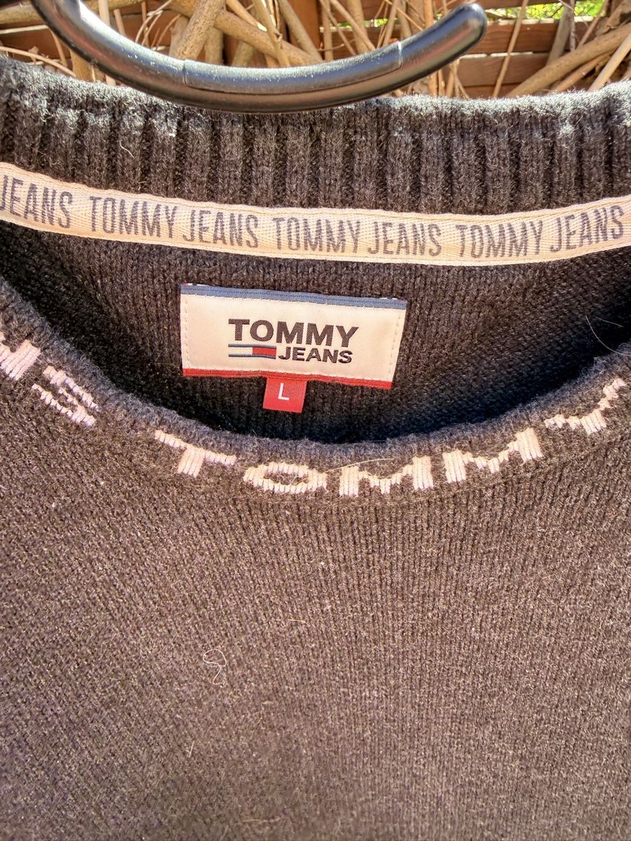 Tommy Hilfiger Maglioni & Felpe: Pull Tommy Jeans, taille L, gris foncé – Usato da Vétroz venduto da est_xyr5 2