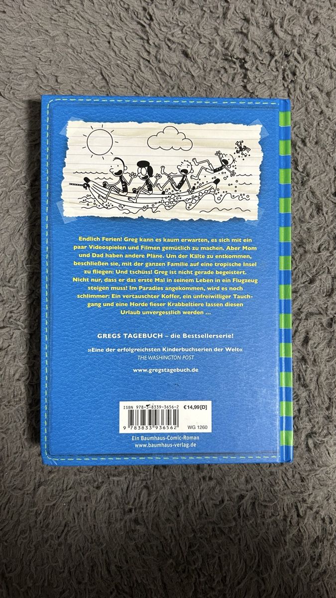 Libri: Gregs Tagebuch 12 Und Tschüss. – Nuovo (secondo la descrizione) da Aarwangen venduto da ben_r2wb 1