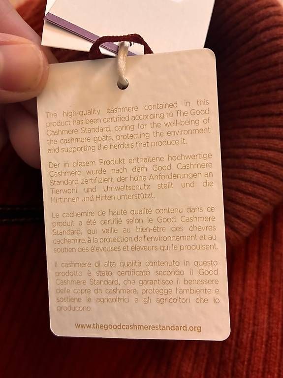 Manor Maglioni & Felpe: NEU 100% Kaschmir Rollkragen Pullover M – Nuovo e nell'imballaggio originale da Bättwil venduto da tre_tj9g 4