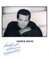 Patrick Wayne 1939- Autogramm signiert Foto 20x25cm