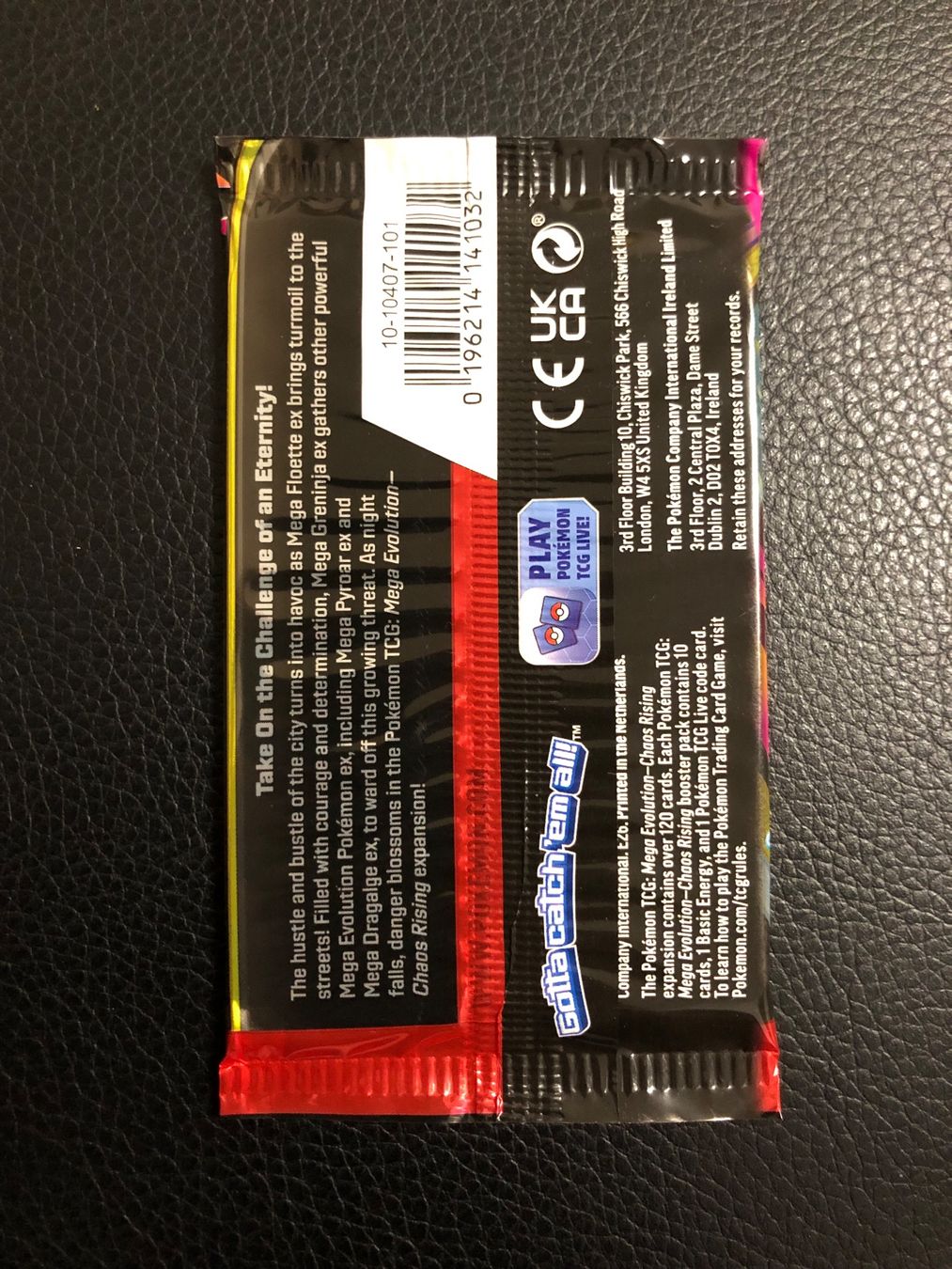 Pokémon Sammelbilder & Trading cards: Chaos Rising - Booster Pack SEALED Ab 1 – Gebraucht aus Paradiso von Pkmn10 1