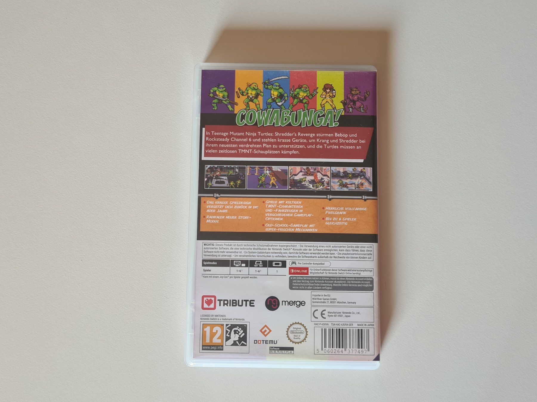 Nintendo Spiele: Nintendo Switch Turtles Shredders Revenge – Gebraucht aus Münchenstein von 2DGames 1