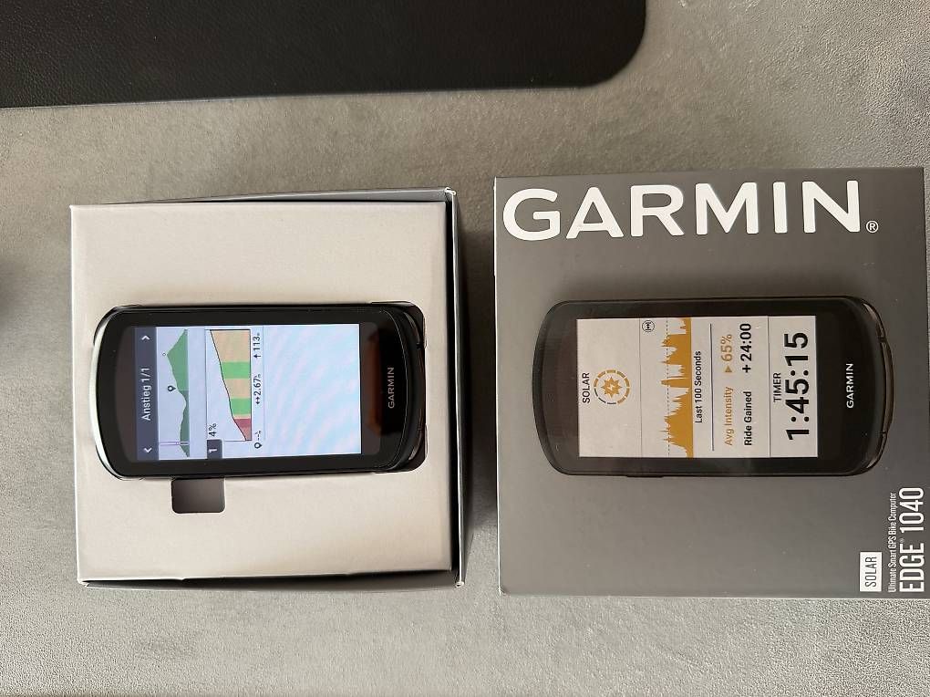 Computer & Messgeräte: Fahrradcomputer Garmin Edge 1040 Solar - neuwertig – Gebraucht aus Schenkon von jor_m2jy 1