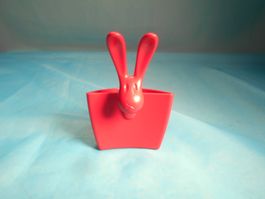 Koziol Hase für Teebeutel, rot