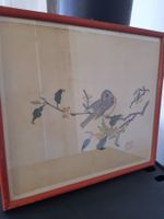 China, Farbholzschnitt von Hu Zhengyan antik