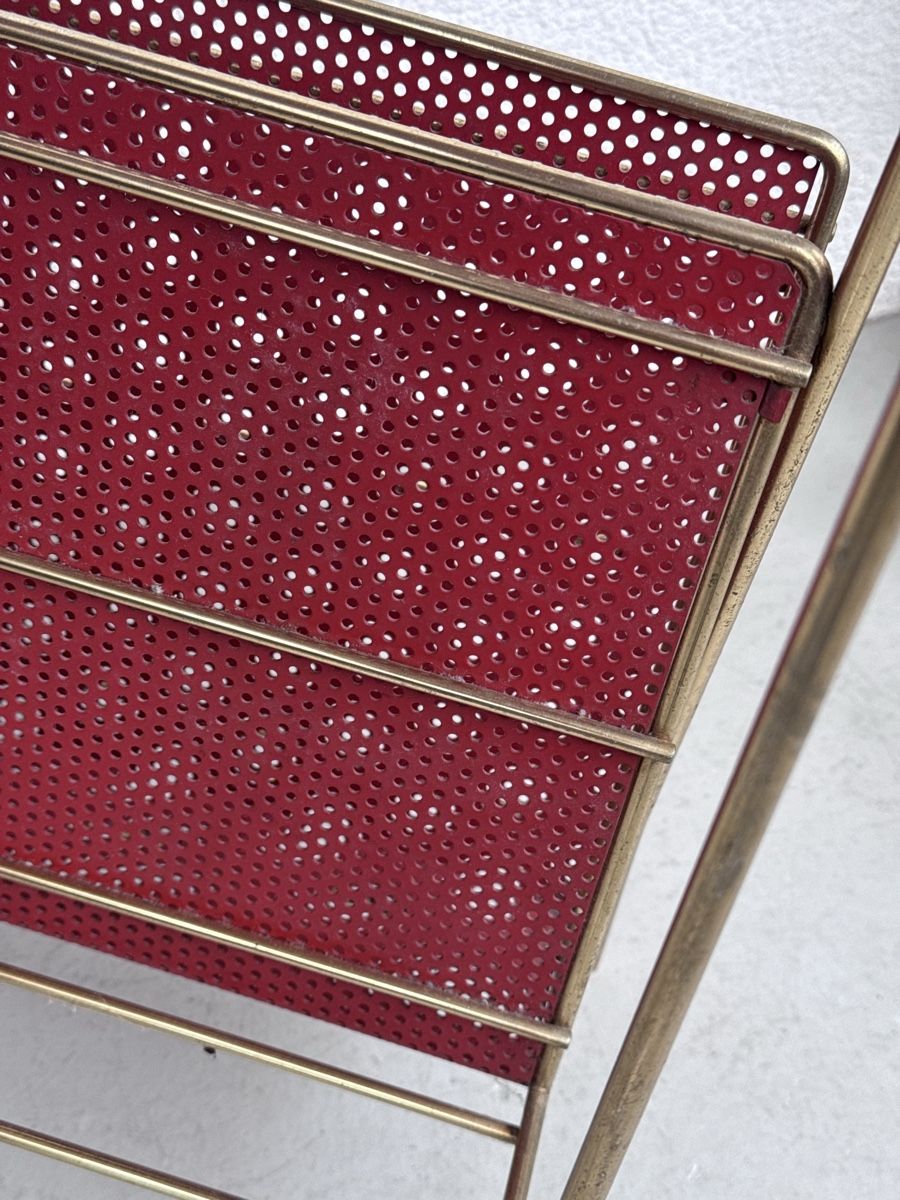 Altro per la casa: Vintage Zeitungsständer Möbel, Messingfarben, Designer 50er – Usato da Luzern venduto da dannaddannad 2