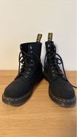 Dr. Martens Stiefel schwarz Textil wie neu