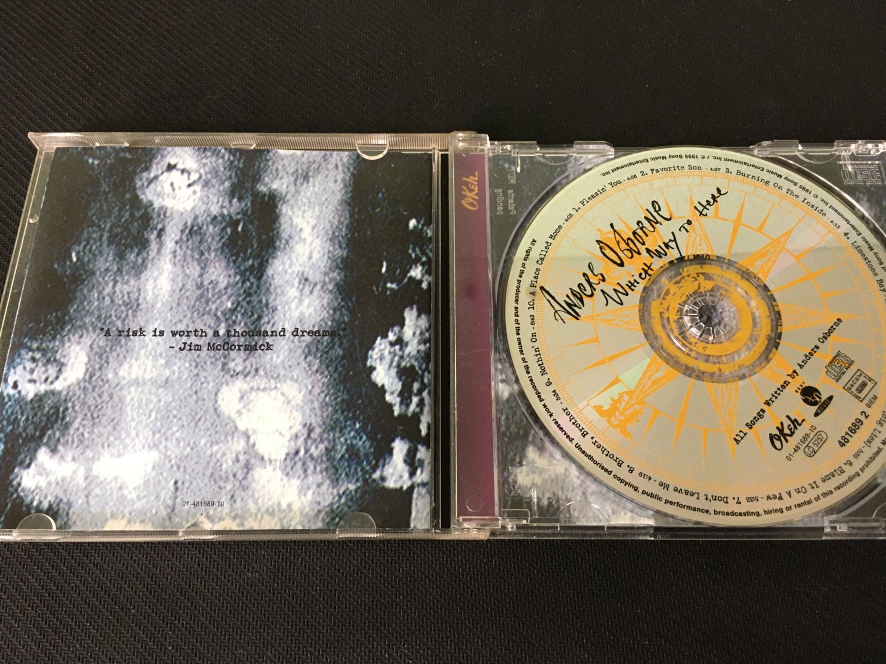 CD: Anders Osborne - Which way to here -CD- – Usato da St.Gallen venduto da MedienJoe 1