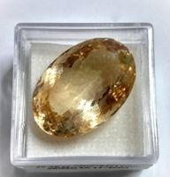 Citrine 29.68 ct - CERTIFICAT 326.- Fr.