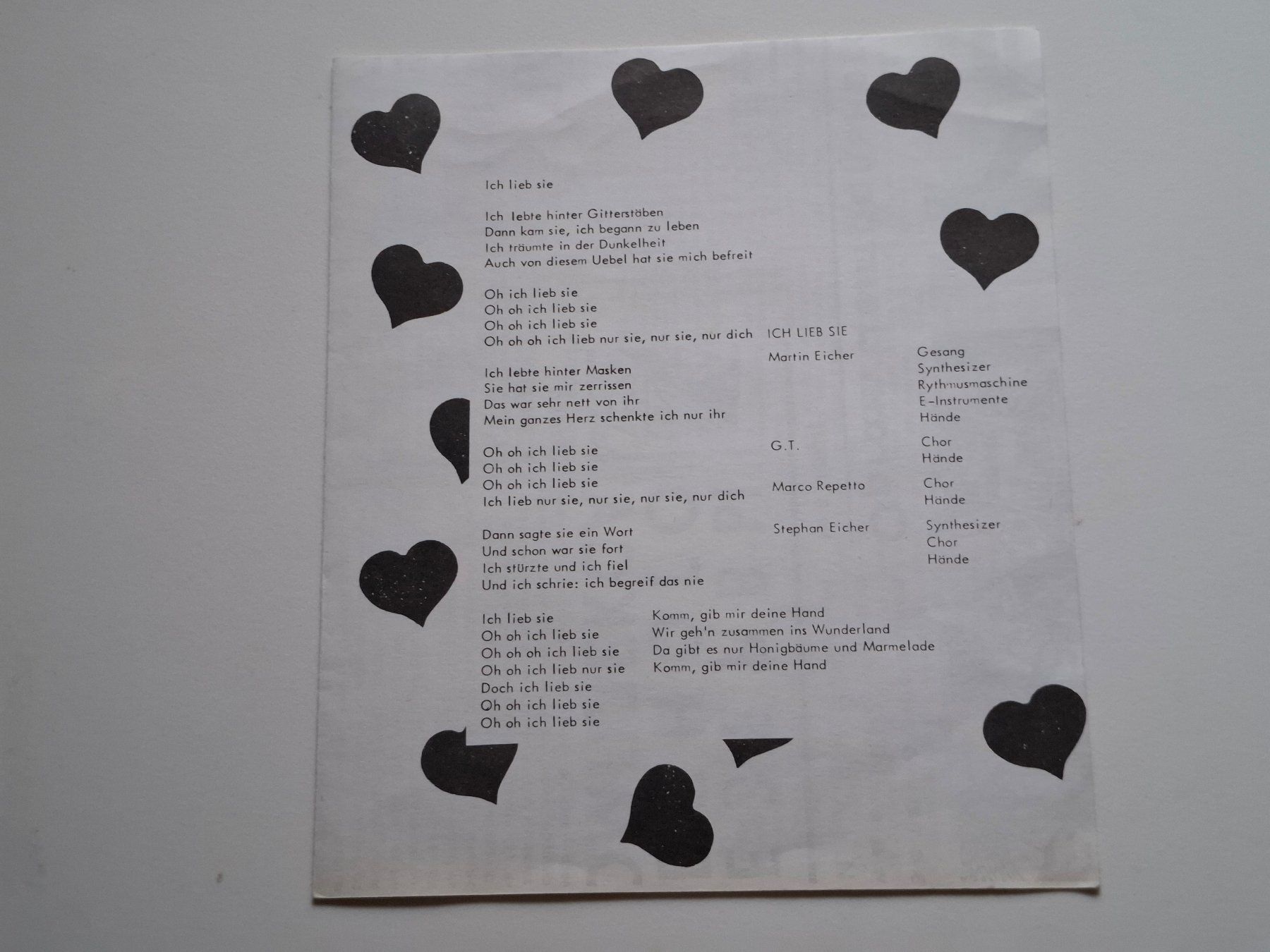 Dischi in vinile: Grauzone, moskau (1.Press. 1981, Off Course Records, Insert) – Usato da Derendingen venduto da Masterhall 2