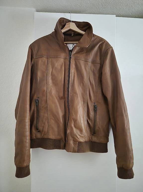 Giacche: Lederjacke Männer – Usato da Zürich venduto da pompiersmartin 1