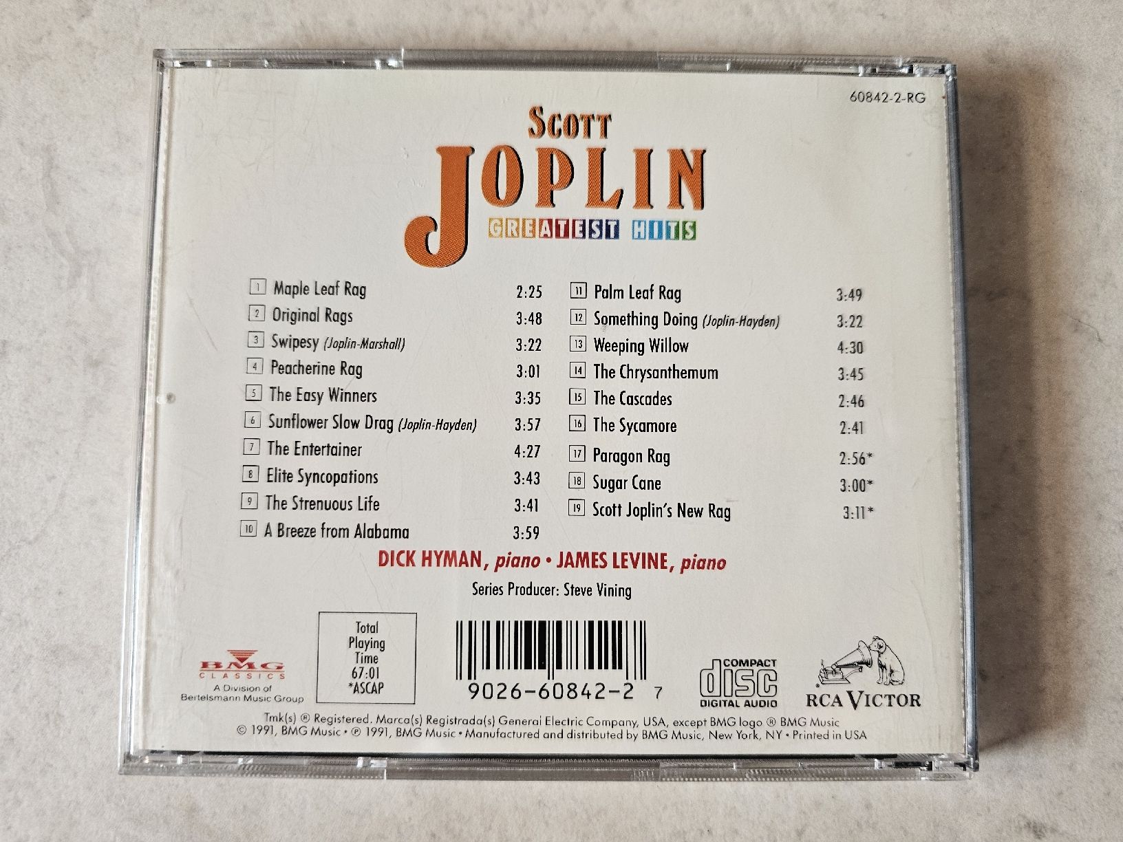 CD: Joplin Scott  -  Greatest Hits / (Ragtime) – Usato da Schneisingen venduto da backstore24 1