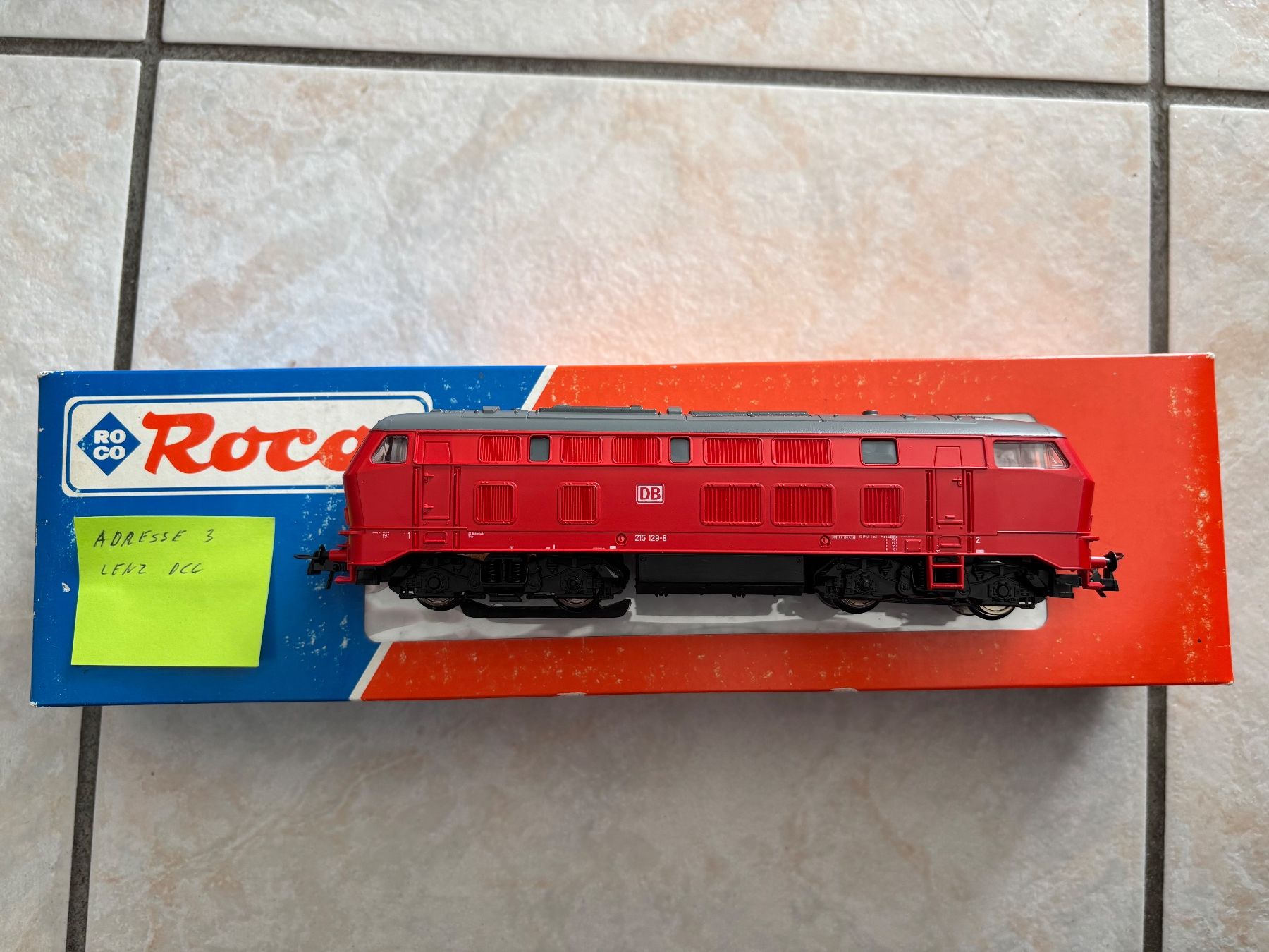 Roco Modelleisenbahnen: Roco 69490 Diesellok BR215 DB Digital DCC – Neu und originalverpackt aus Hauterive NE von eriamch 2