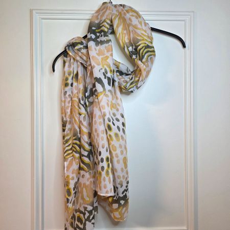 Eleganter Damen Schal Tuch XL Animal Print 58x190 Top