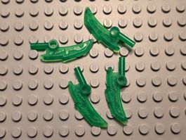 Lego 4x Waffenklinge mit Stange (18950)