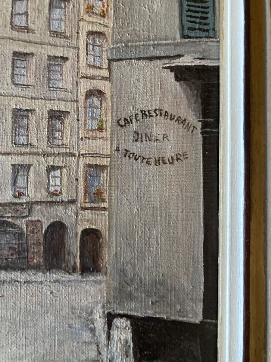 Dipinti: Genève - Peinture de rue ancienne – Usato da Bursinel venduto da SeveralLives 2