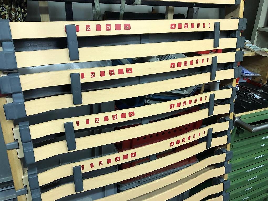 Reti a doghe: Lattenrost 80 x 200 cm – Usato da Sennhof (Winterthur) venduto da FinnMcCool 1